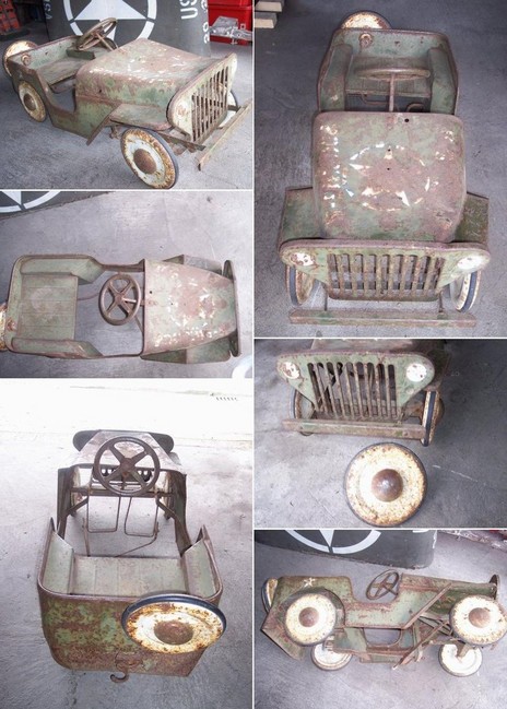 triang jeep pedal car