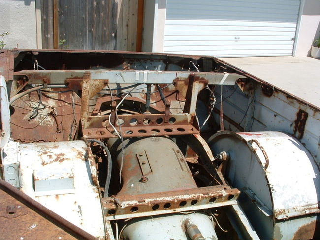 Before Restoration 2004 - Looking to rear