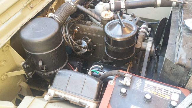 tidy up engine compartment
