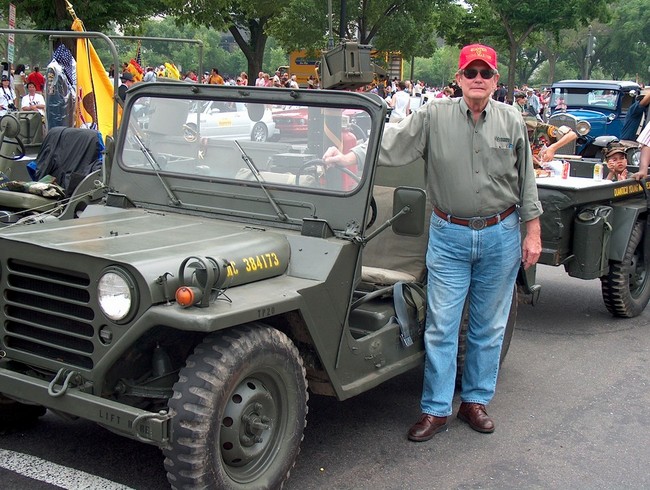 Jim Scott's M151A1 and friend