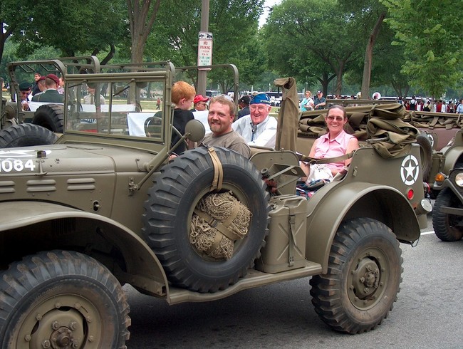 Billy Bolton's Command Car and friends