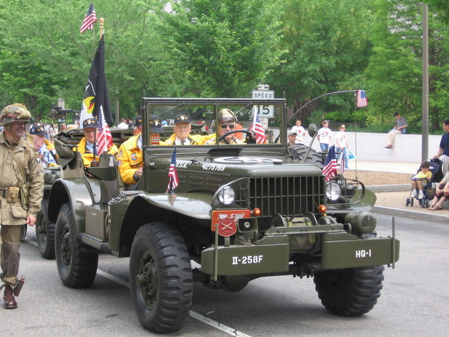 Bob Shawn in the parade