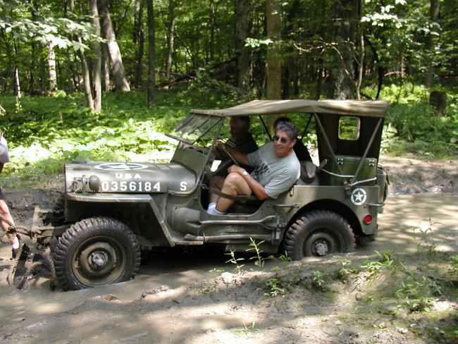 Tim Ketchum in the mud!