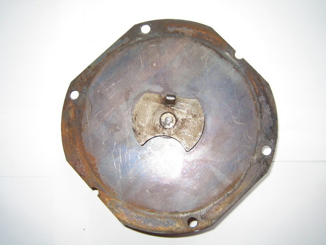 Sparton Horn before restauration plate back