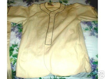 Joe DiMaggios WWII US Army Baseball Uniform