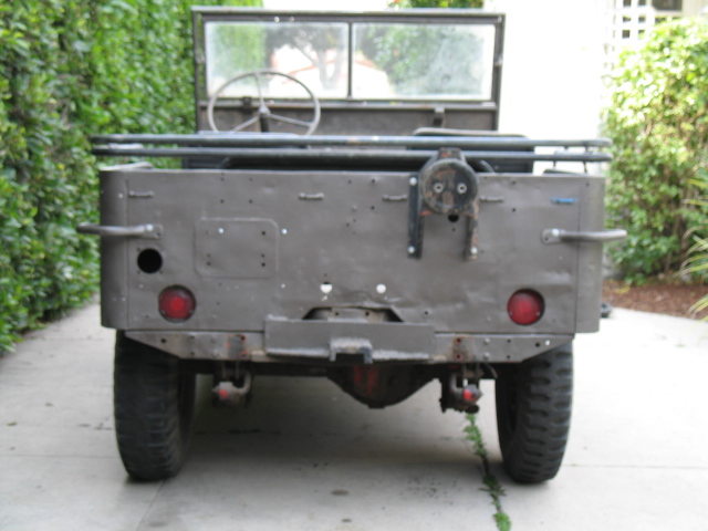 1944 GPW Jeep 240019 rear view