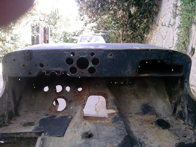 1943 gpw ford jeep tub before