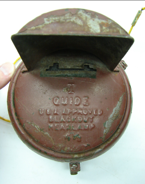 WWII Chevrolet Guide Blackout Driving Light