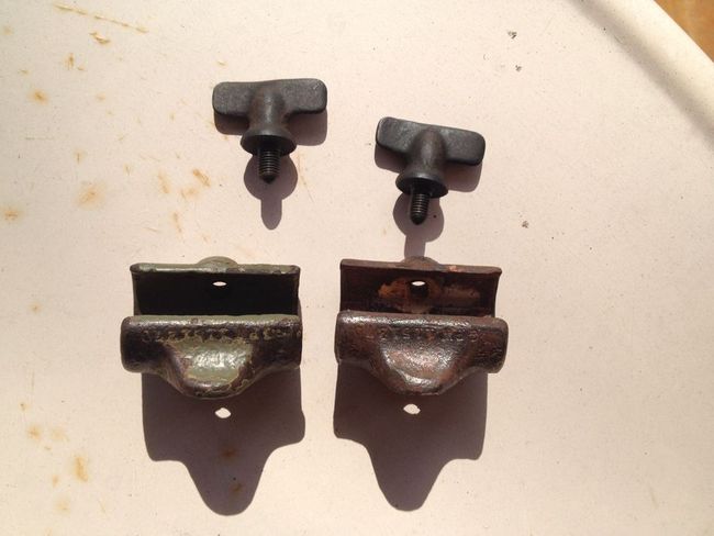 Ford GPW Top Bow Brackets