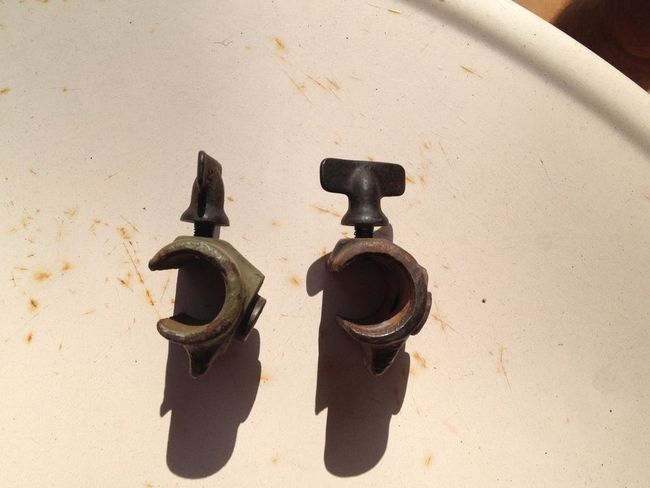 Ford GPW Top Bow Brackets