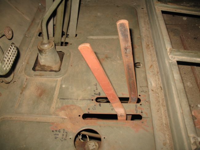 1942 Chevrolet G506 Floorpan