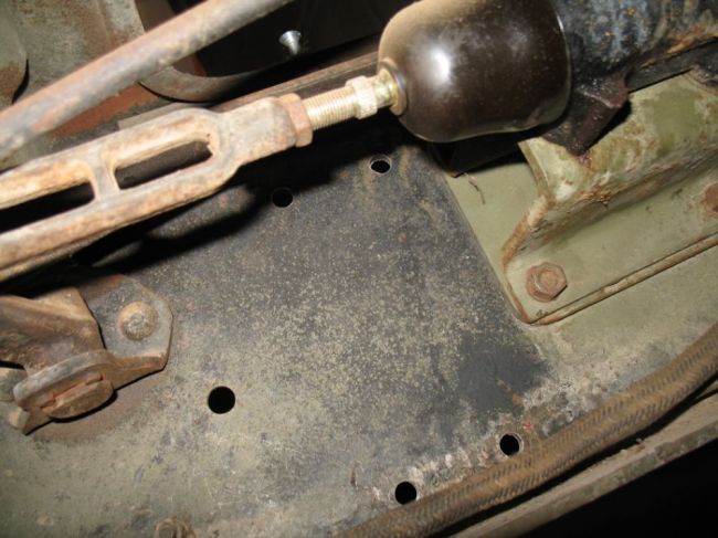 WWII Chevrolet G506 PTO dump bracket