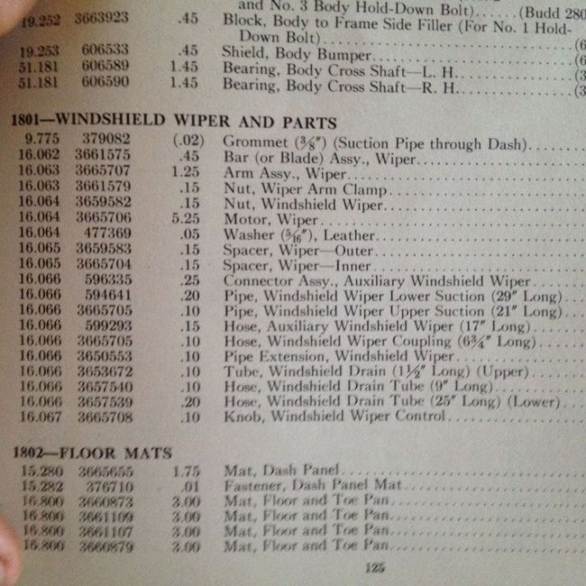 Chevrolet G506 Windshield Wiper Motors