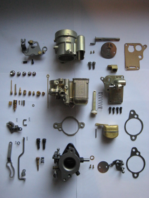 Carter Carburetor 636S-SA disassambled