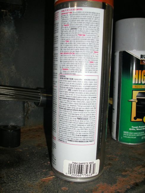 rustoleum paint code