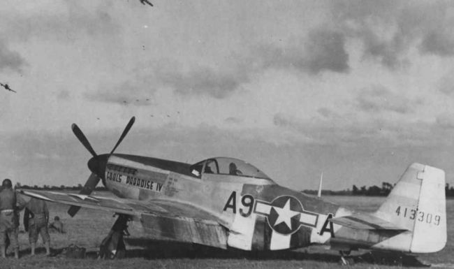 P 54 Mustang, France, ETO, 1944