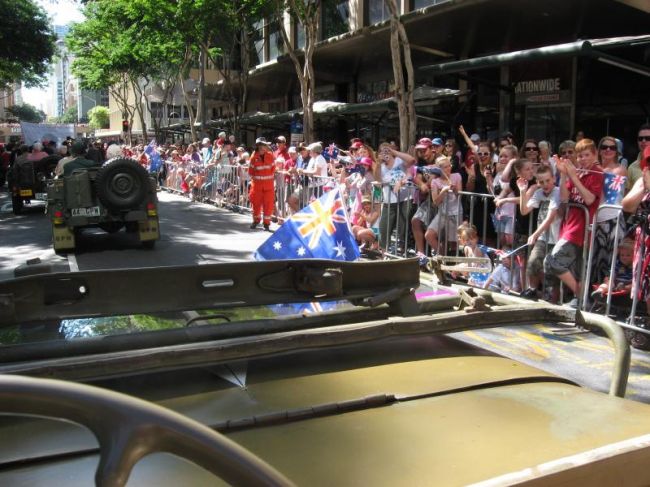 Down Adelaide Street, Brisbane