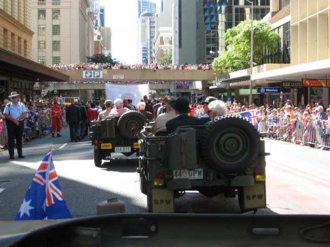 Down Adelaide Street, Brisbane