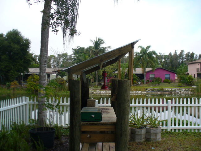 outdoor kitchen