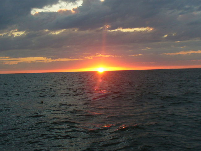 Sunset in the Gulf of Mexico