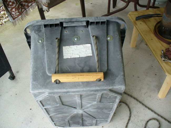cast iron travel/storage box
