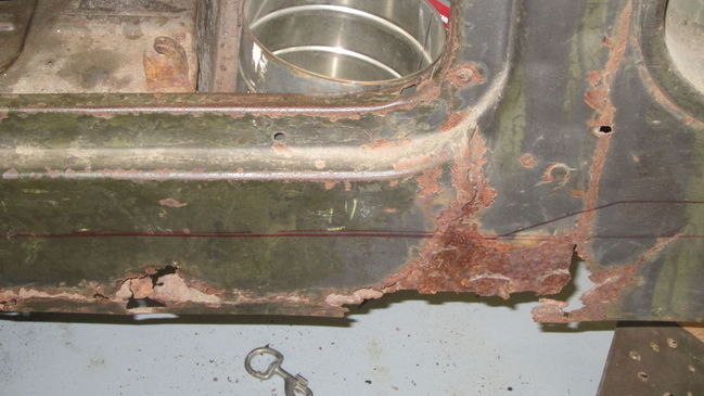 Tool box rust