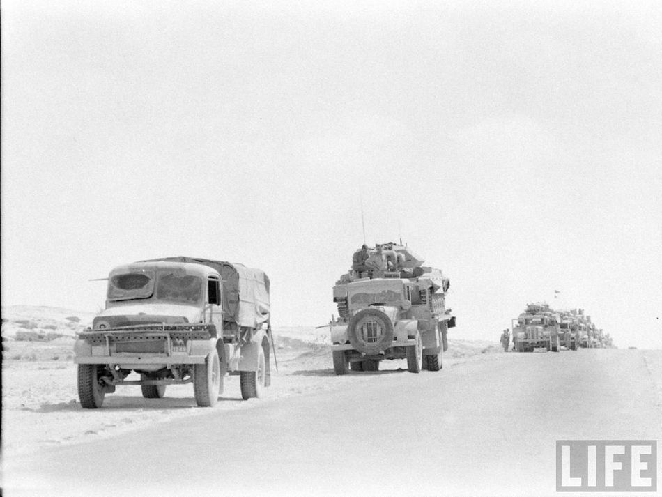 Early 6x4 tank transporters in North Africa - Missing-Lynx