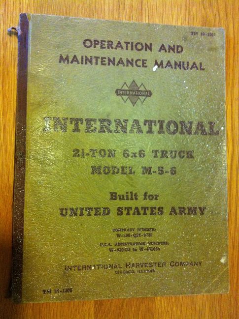 IHC M5 6 Maintenance Manual