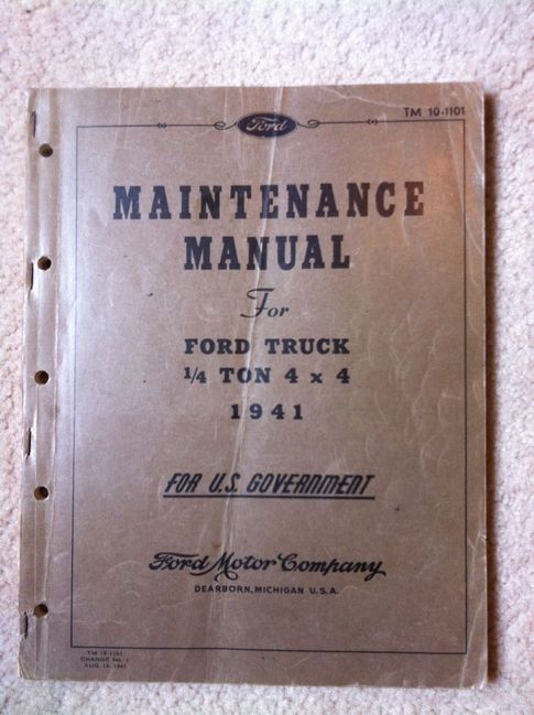 GP maint manual