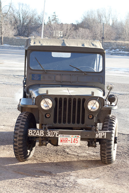 M38 front view