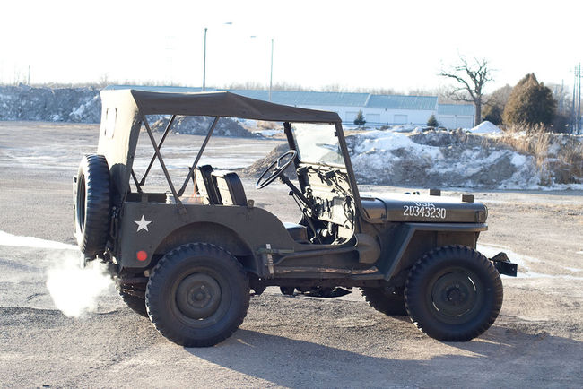 M38 Passenger's side view