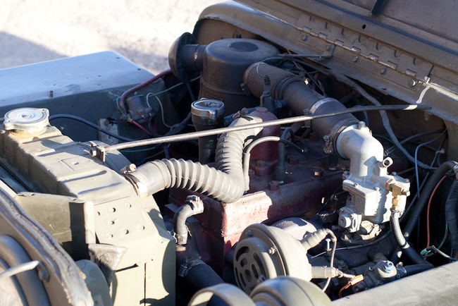 M38 engine compartment