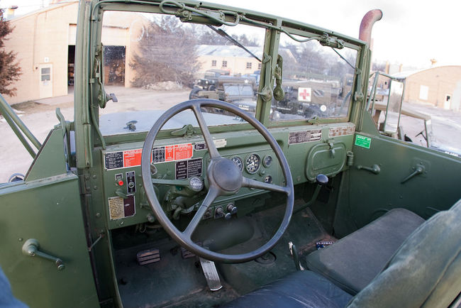 M54A2C Driver's controls