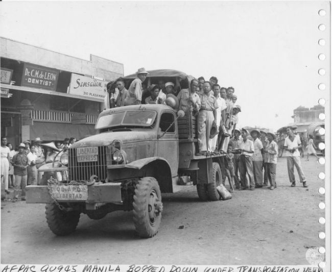 Manila August, 1945