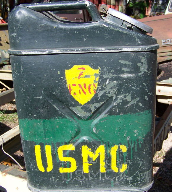 USMC CONCO aluminum water can