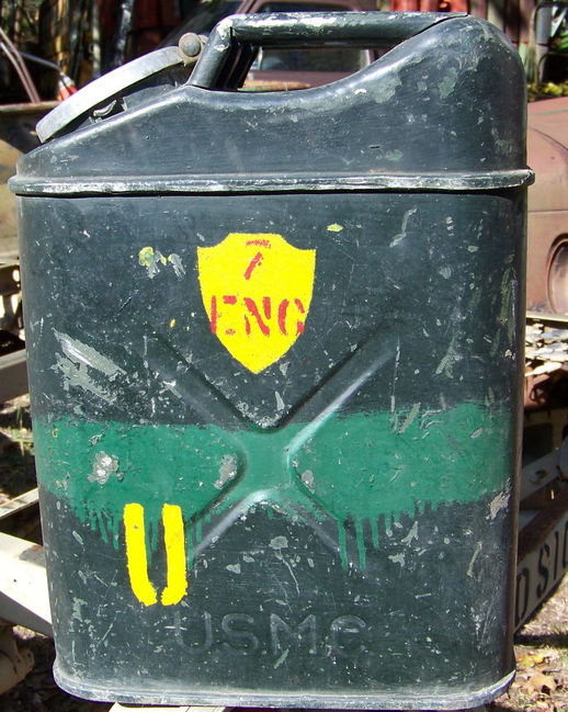 USMC CONCO aluminum water can