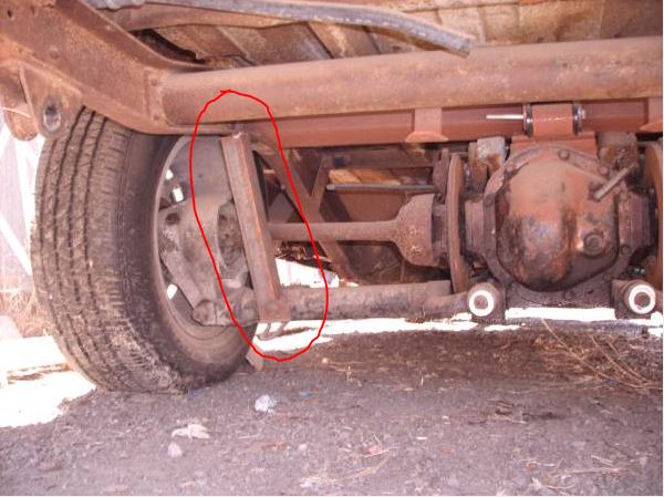 Jag rear axle in Jeep wagon