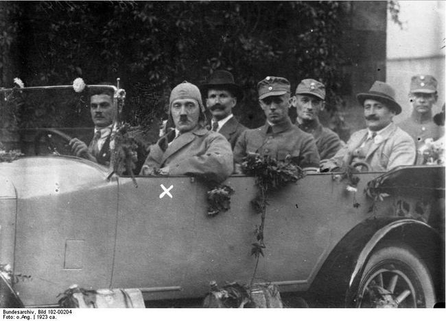 Adolf Hitler in 1923.