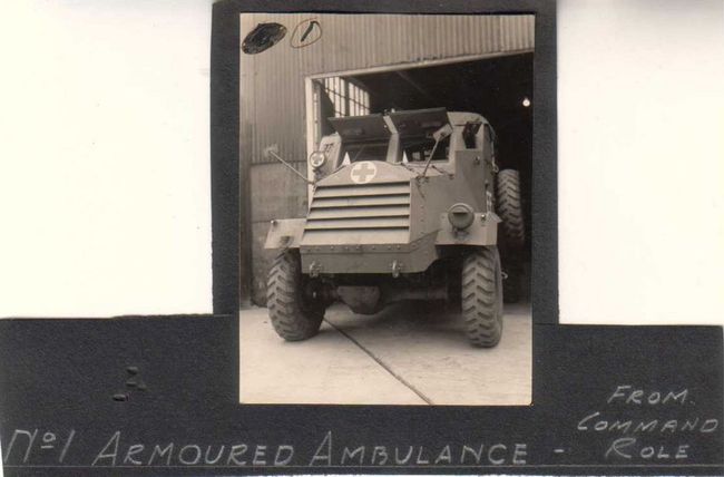 CMP C15AA armoured ambulance