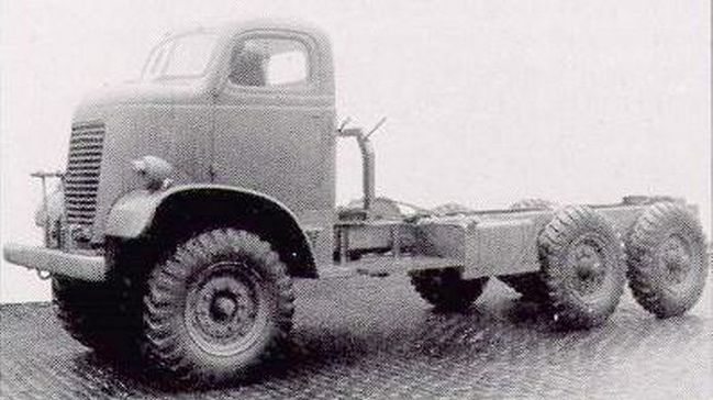 Dodge COE built for Great Britian