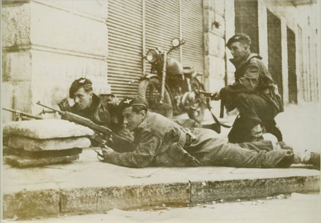 British Troopers Battle Rioters