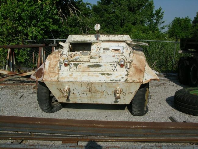 how i found my M20 Armored  Car