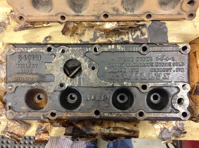 Wohlert M38 Cylinder head NOS