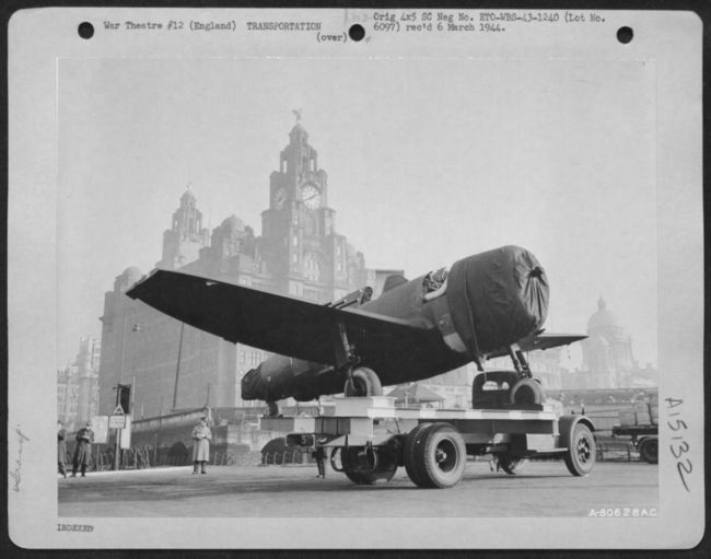 Moving Thunderbolts from dock to airfield