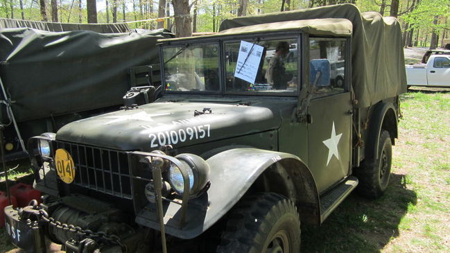 1953 M37 At Denton Show