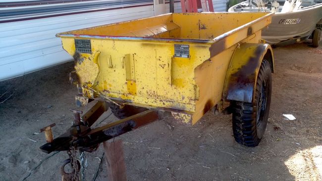 M100 Trailer Restoration Project