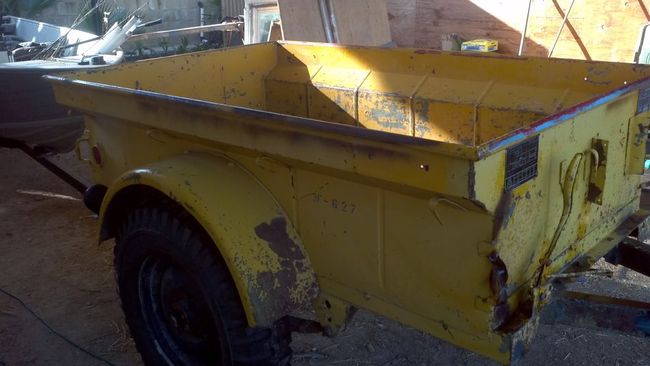 M100 Trailer Restoration Project