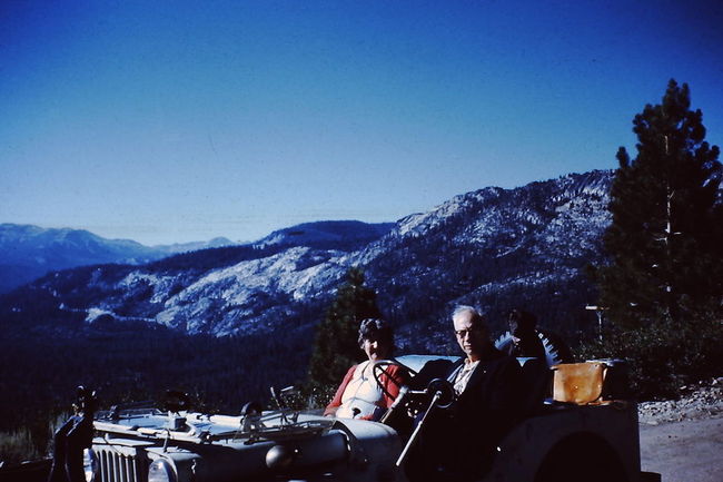 Jeep in use in late 50s