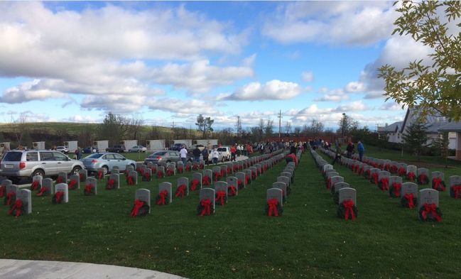 Wreaths Across America December 13, 2014.