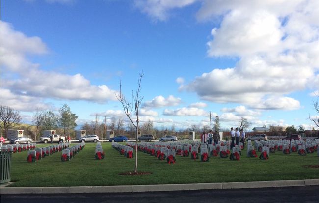 Wreaths Across America December 13, 2014.